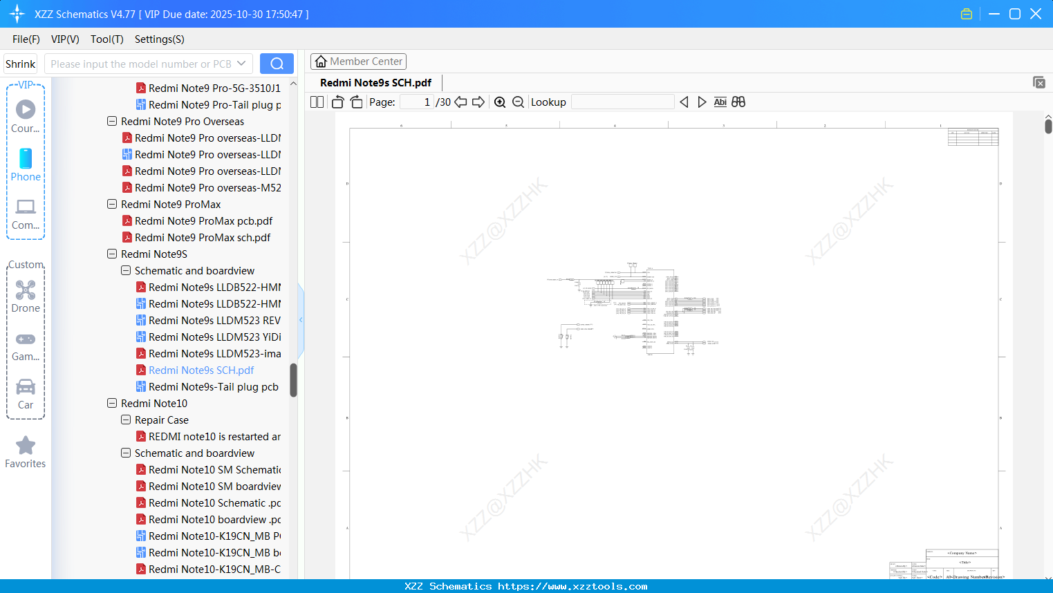 Xiaomi Redmi Note9s SCH